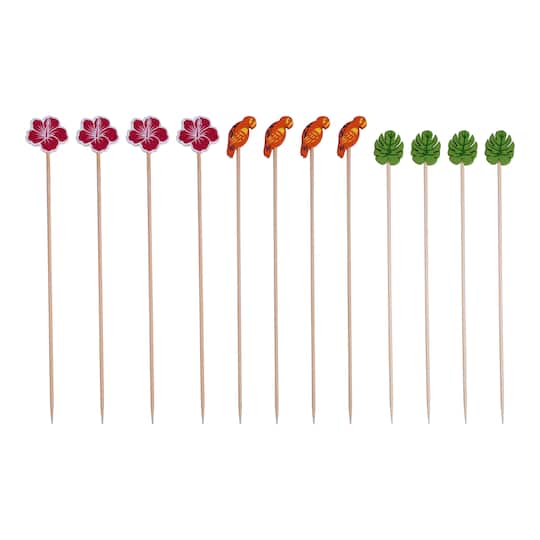 8" Summer Wood Skewers, 12ct. by Makery™